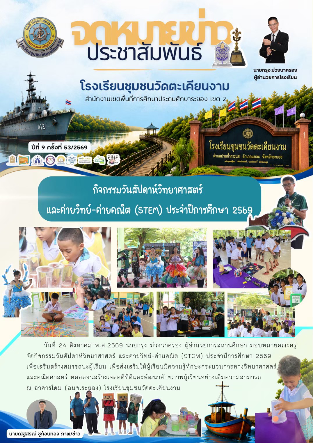 กิจกรรมสัปดาห์วันวิทยาศาสตร์